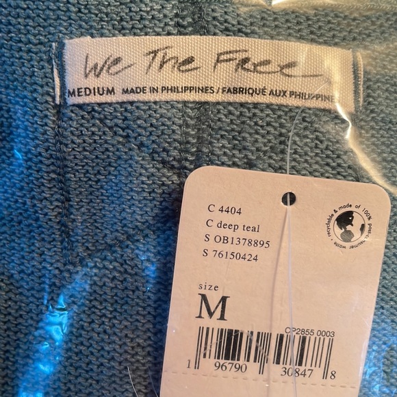 Free People Anyway Tee Deep Teal - Picture 6 of 7